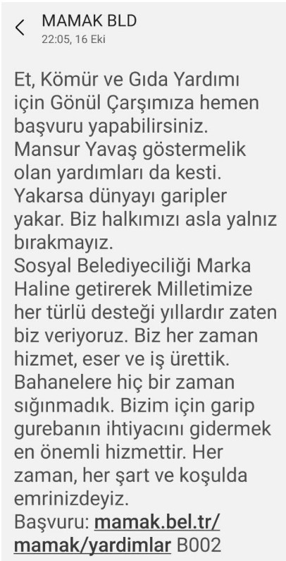 Yavaş'ın su faturasını bahane ederek sırtını döndüğü vatandaşa AK Parti'li belediyeler sahip çıktı!